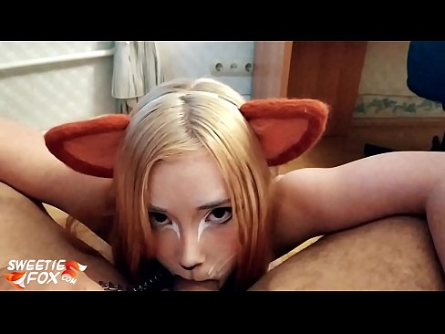 ❤️ Kitsune schluckt Schwanz und Sperma in ihrem Mund ️  Sex bei de.porn-mz.ru ﹏